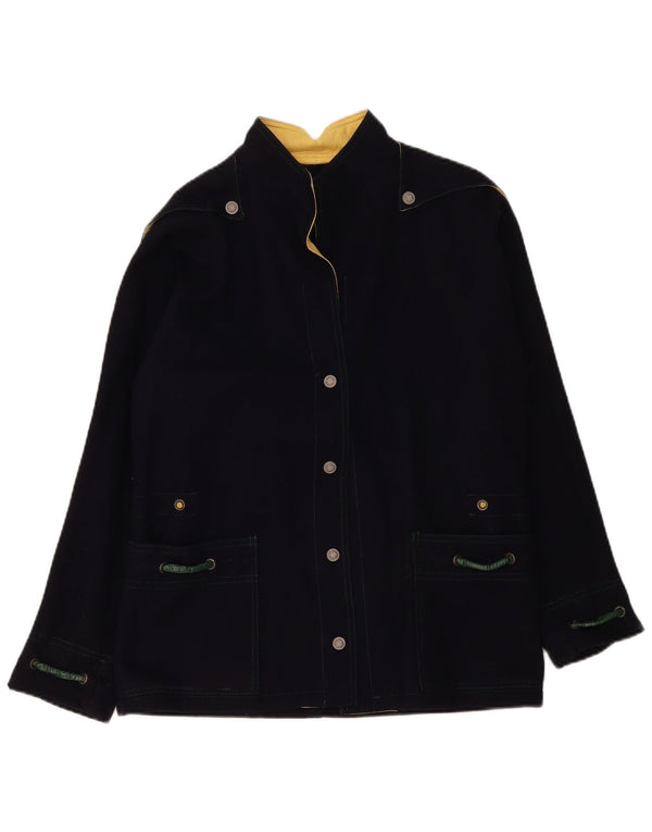 Vintage Γυναικείο Utility Jacket UK 16 Large Navy Blue