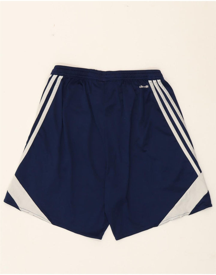 Ανδρικό αθλητικό σορτς Adidas Climalite, μεσαίο μπλε ναυτικό, πολυεστέρας