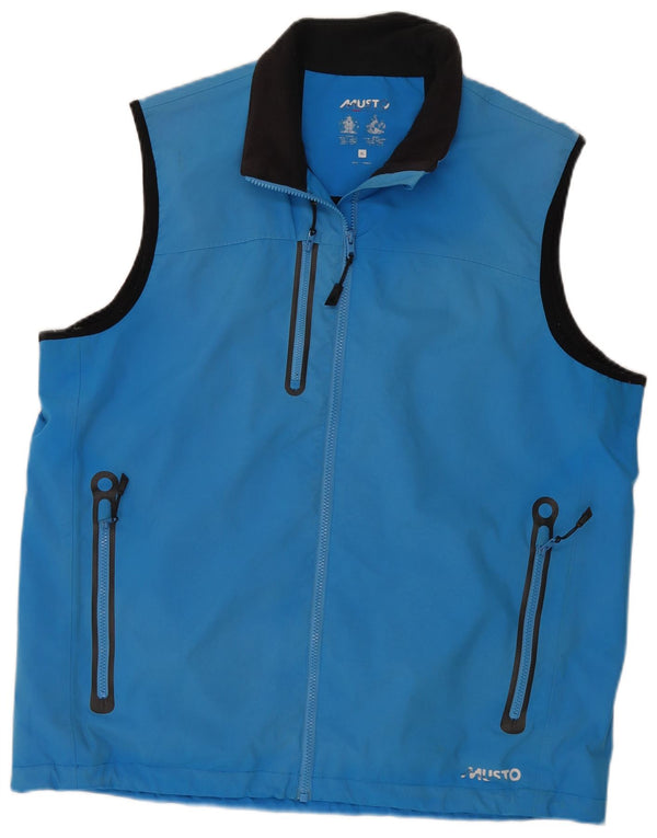 Ανδρική Αμάνικη αθλητική φόρμα Musto Top Jacket XL Blue Polyamide