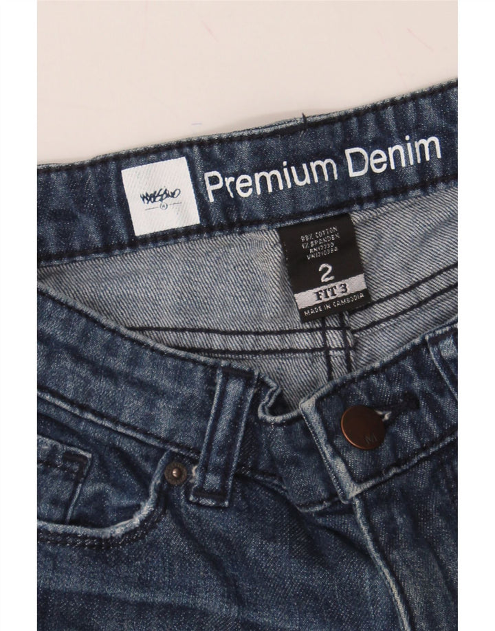 MOSSIMO Womens Denim Shorts US 2 XS W30 Blue Cotton Vintage Mossimo and Second-Hand Mossimo from Messina Hembry 