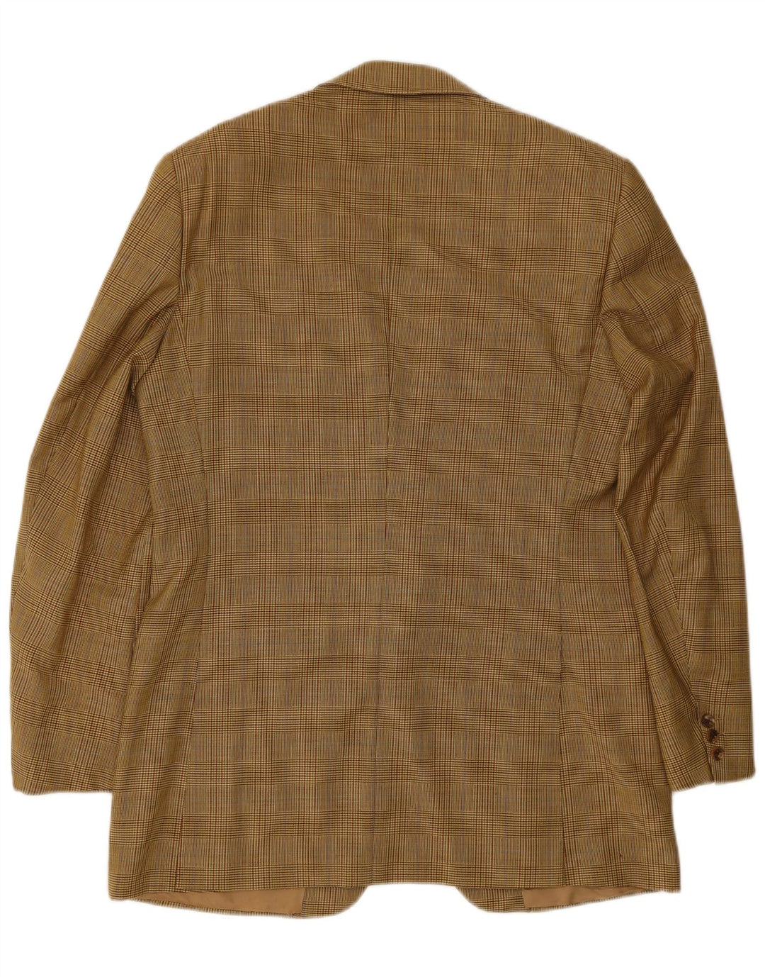 Gieves & Hawkes Ανδρικό σακάκι 2 κουμπιών UK 42 XL Καφέ μαλλί Houndstooth