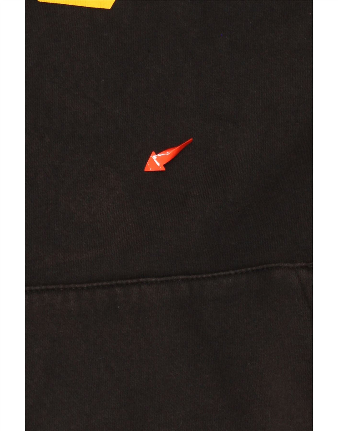 Ανδρικό REEBOK Classic Graphic Hoodie Jumper Small Black Colourblock Βαμβακερό