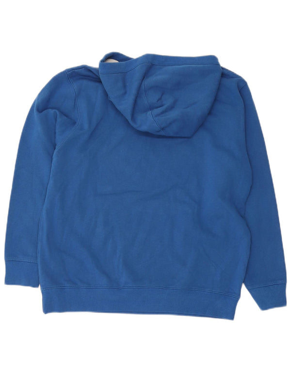 Vans Boys Graphic Hoodie Jumper 14-15 Years XL Blue Cotton