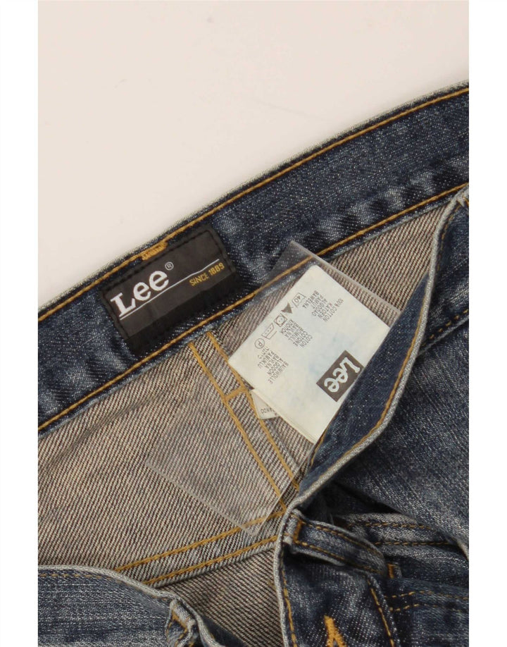Lee Womens Denver Capri Jeans W32 L20 Blue Cotton