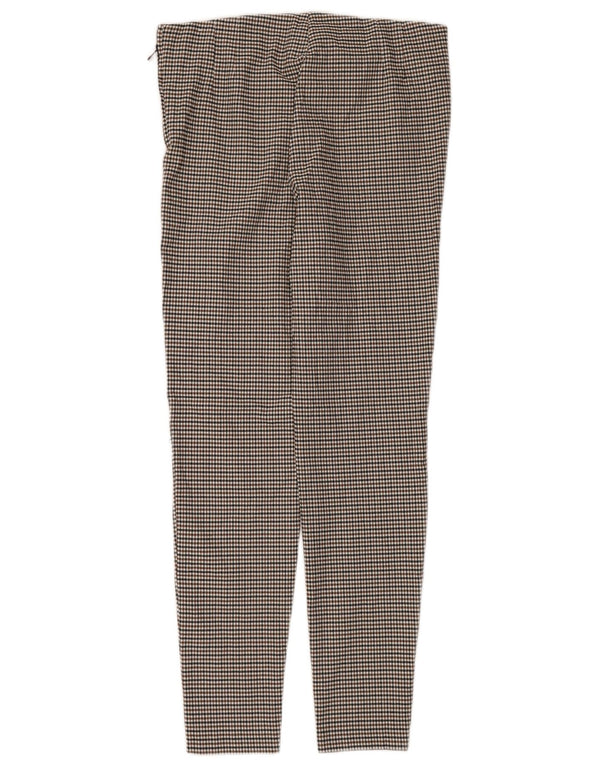 Zara Γυναικείο κολάν UK 18 XL καφέ Houndstooth Viscose