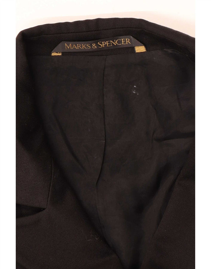 Marks & Spencer Γυναικείο σακάκι με διπλό στήθος UK 16 μεγάλο μαύρο