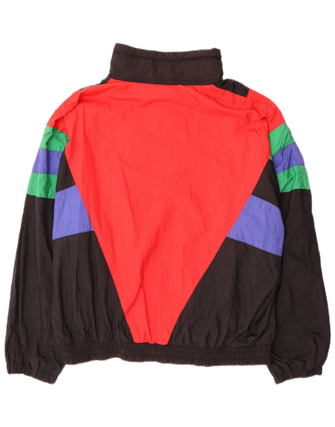 SHAMP Ανδρική αθλητική φόρμα Top Jacket Μεγάλο πολύχρωμο Colourblock Πολυαμίδιο