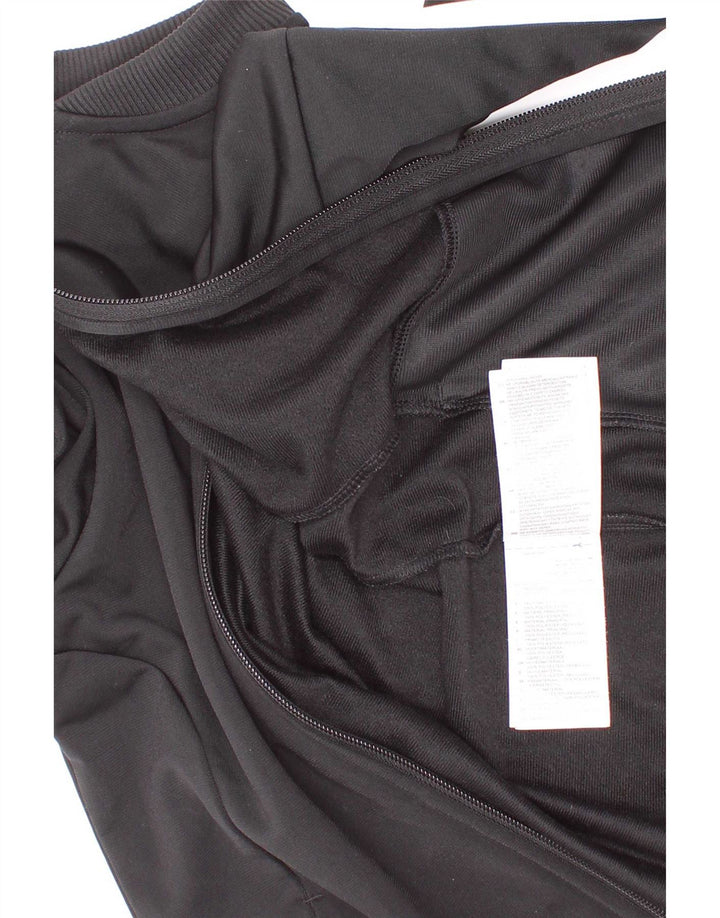 Κορίτσια αθλητική φόρμα Adidas Top Jacket 7-8 Years Black Pinstripe Polyester