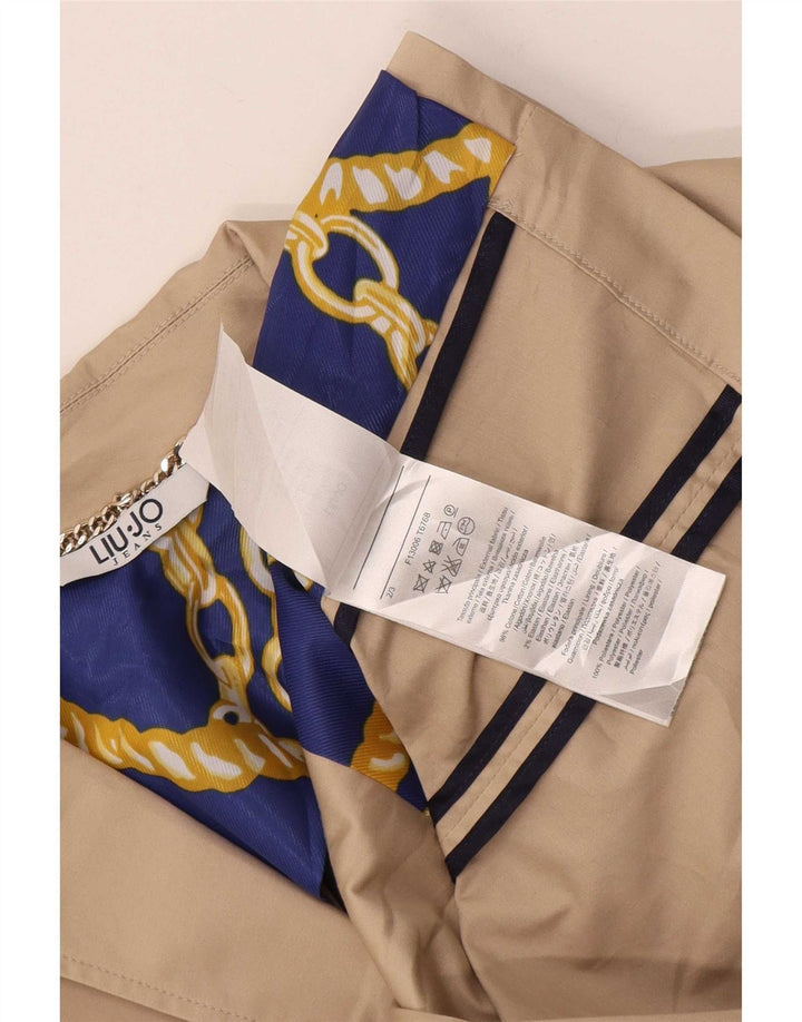 Liu Jo Γυναικείο Μπουφάν Blazer με 2 Κουμπιά IT 42 Βαμβακερό μεσαίο μπεζ