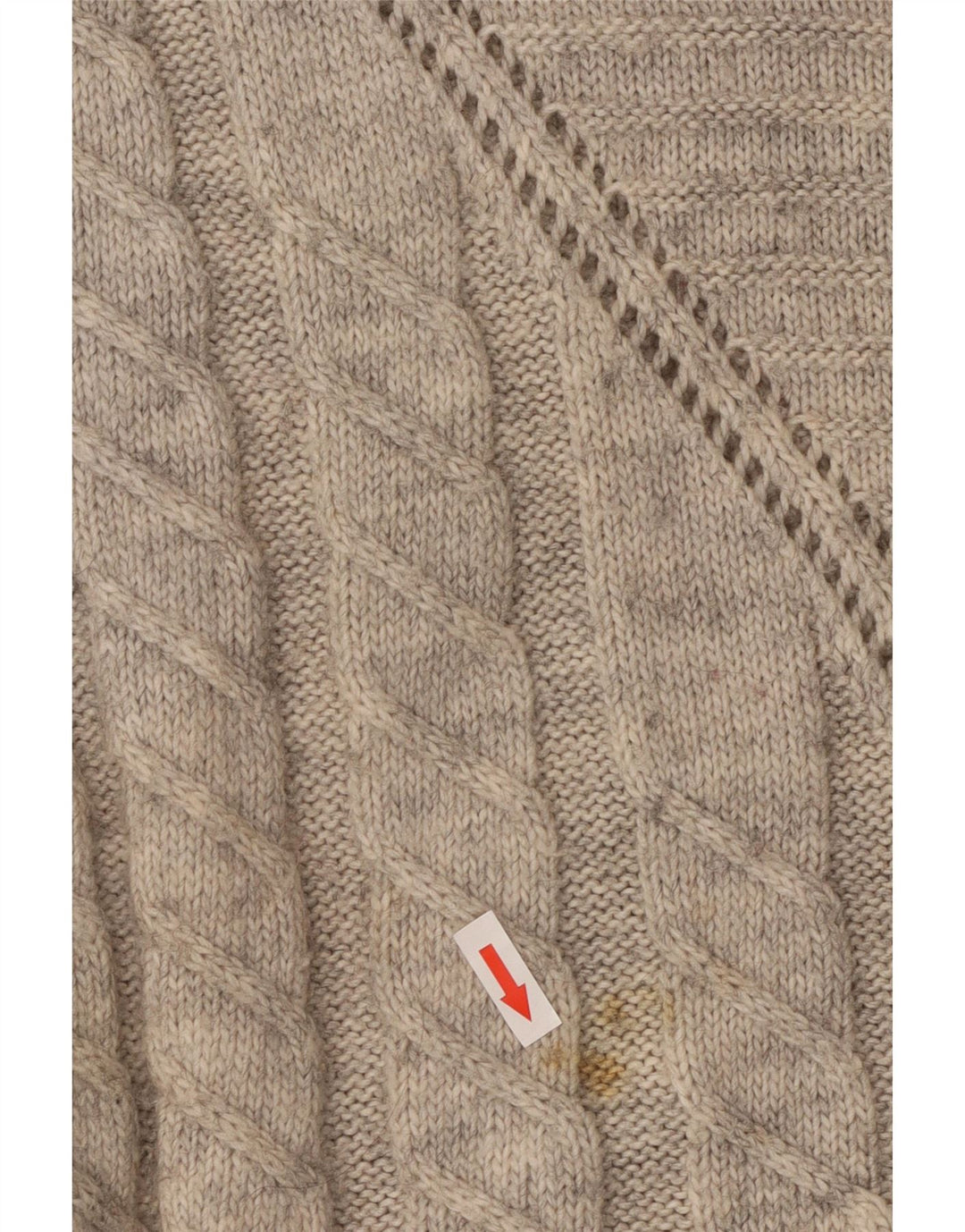 Superdry γυναικείο πουλόβερ με ρολό μανίκι 3/4 UK 16 μεγάλο γκρι