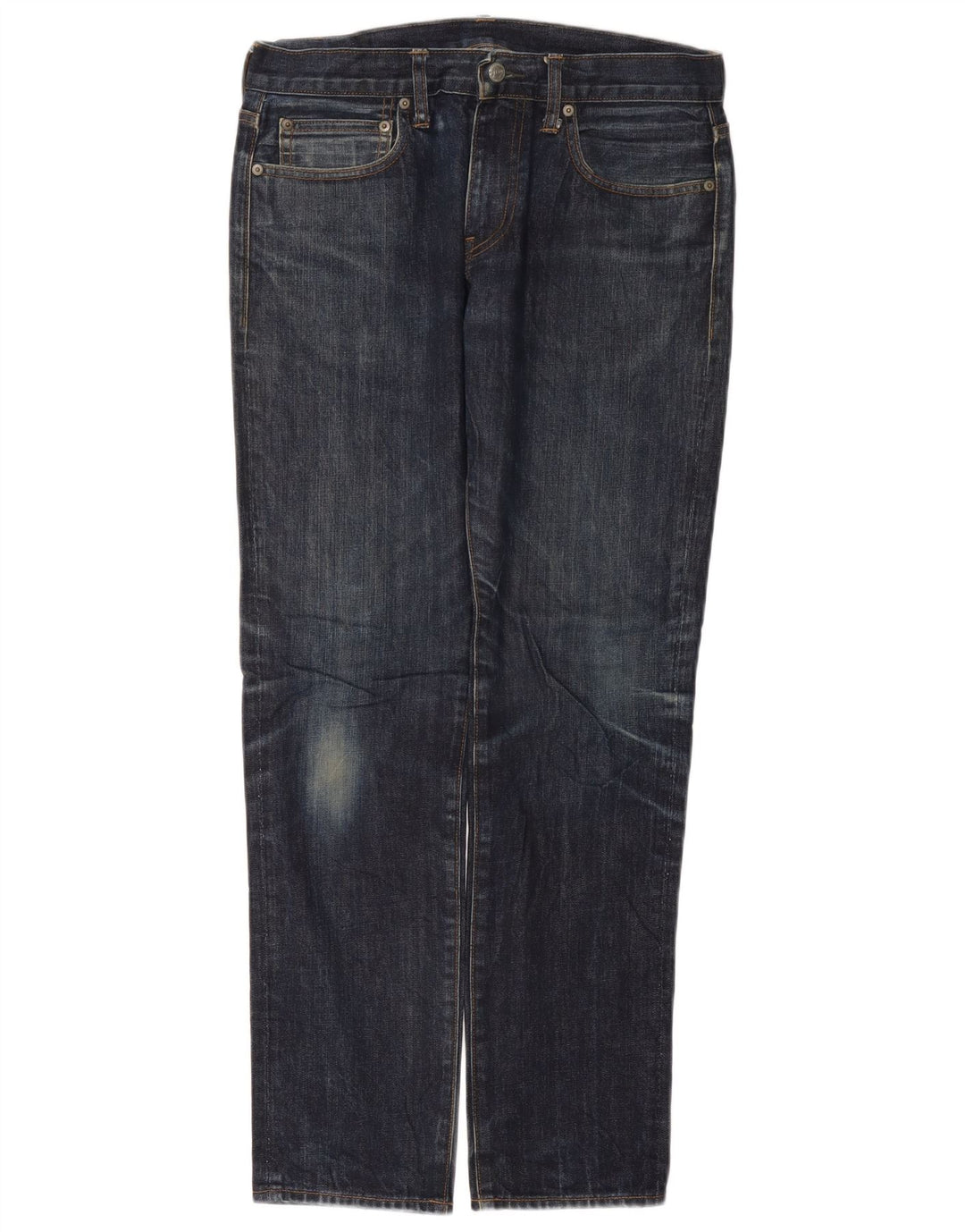 J. CREW Ανδρικό 770 Straight Jeans W34 L30 Navy Blue