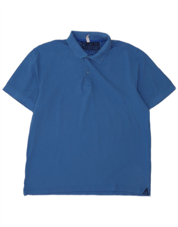 Sun68 Ανδρικό Πόλο Μπλουζάκι 2XL Μπλε Βαμβακερό