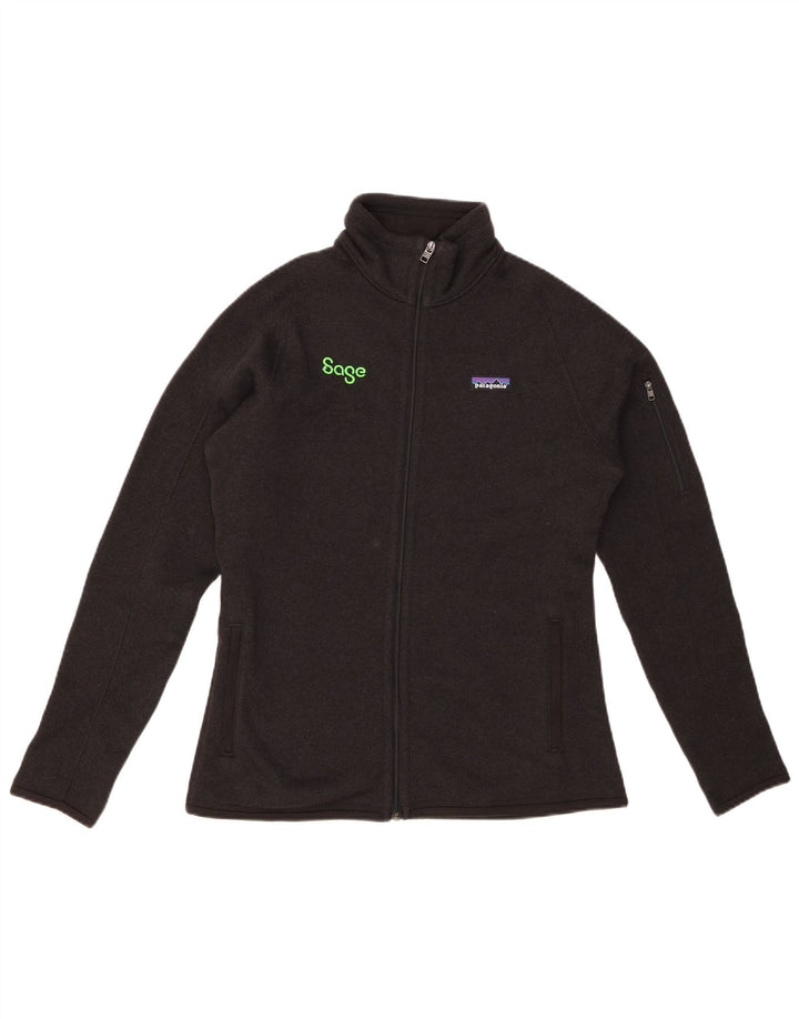 PATAGONIA Γυναικεία αθλητική φόρμα Top Jacket UK 14 Medium Black Polyester