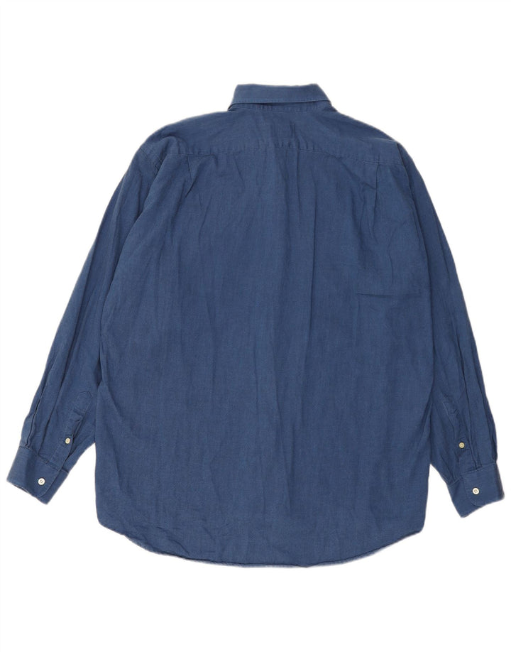 Ανδρικό πουκάμισο Lacoste νούμερο 40 Medium Navy Blue