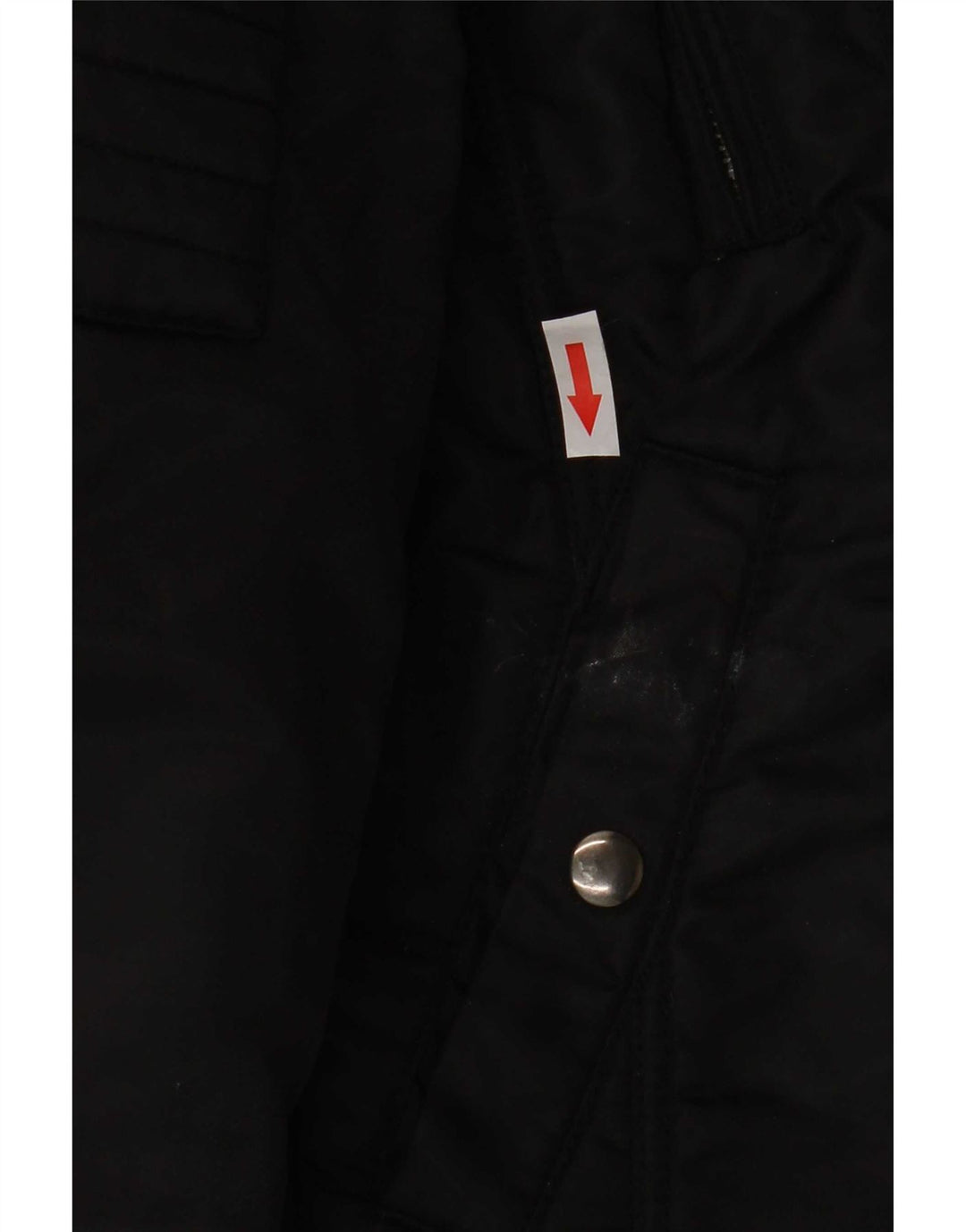 Replay Γυναικείο Crop Biker Jacket UK 12 Medium Black