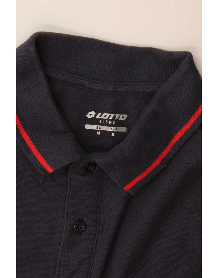 Μπλουζάκι πόλο Lotto Mens Life's Medium Navy Blue