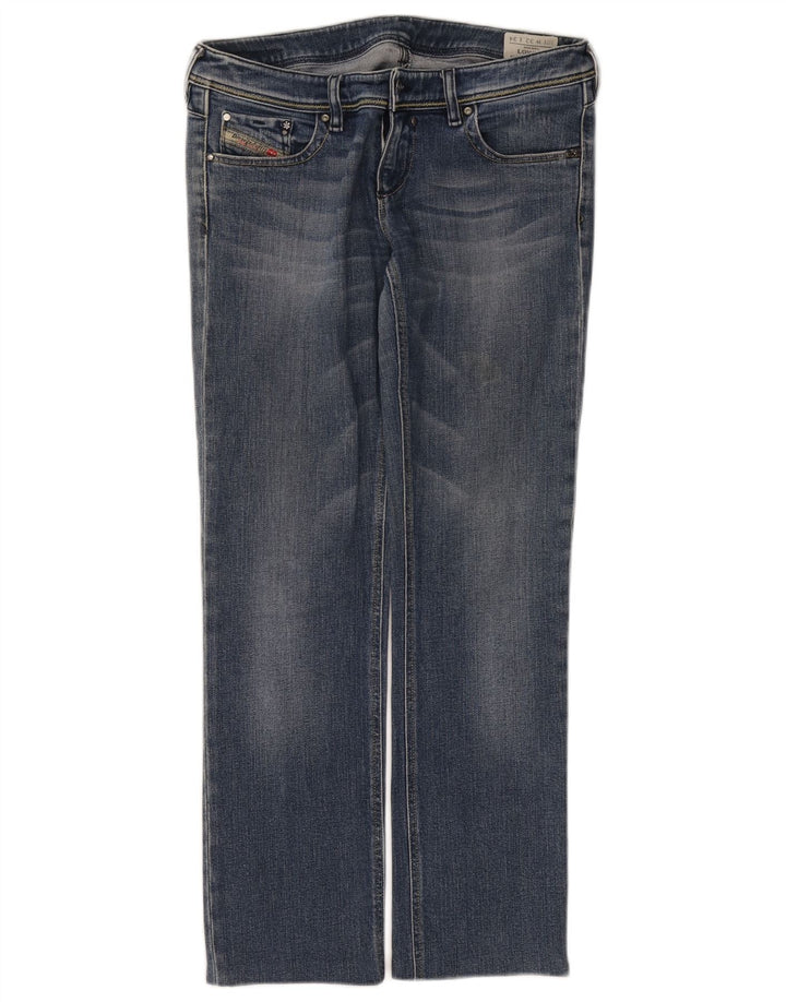 Diesel Γυναικείο Lowky Straight Jeans W32 L28 Μπλε βαμβακερό