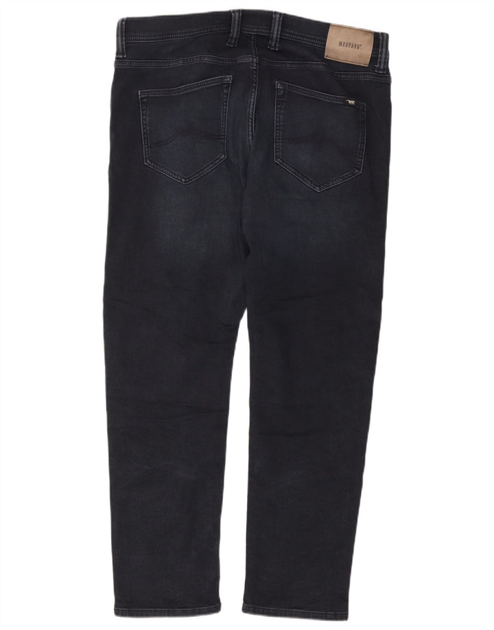 MUSTANG Ανδρικό Oregon Slim Jeans W35 L30 Navy Blue Cotton