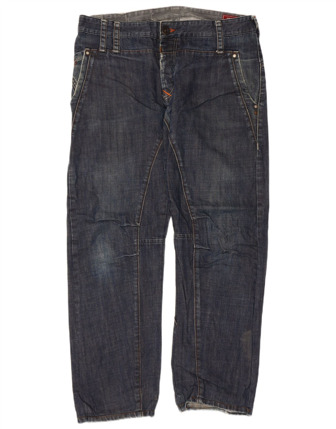JACK & JONES Ανδρικό τζιν ίσιο W36 L29 Μπλε βαμβακερό