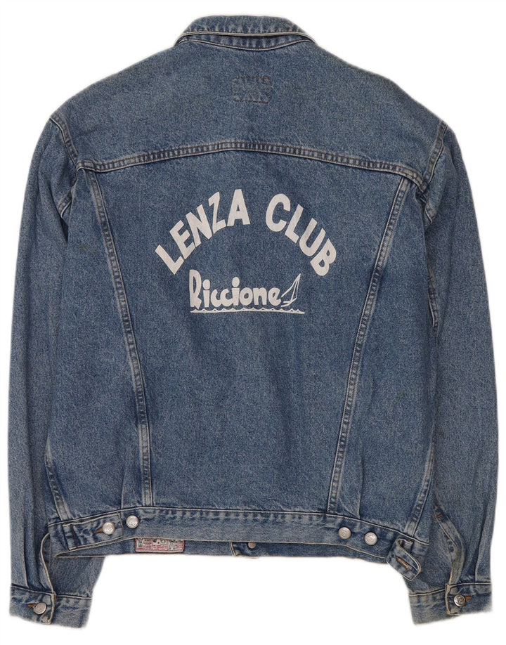 Rifle Ανδρικό τζιν τζιν μπουφάν UK 44 2XL Μπλε Ρετρό