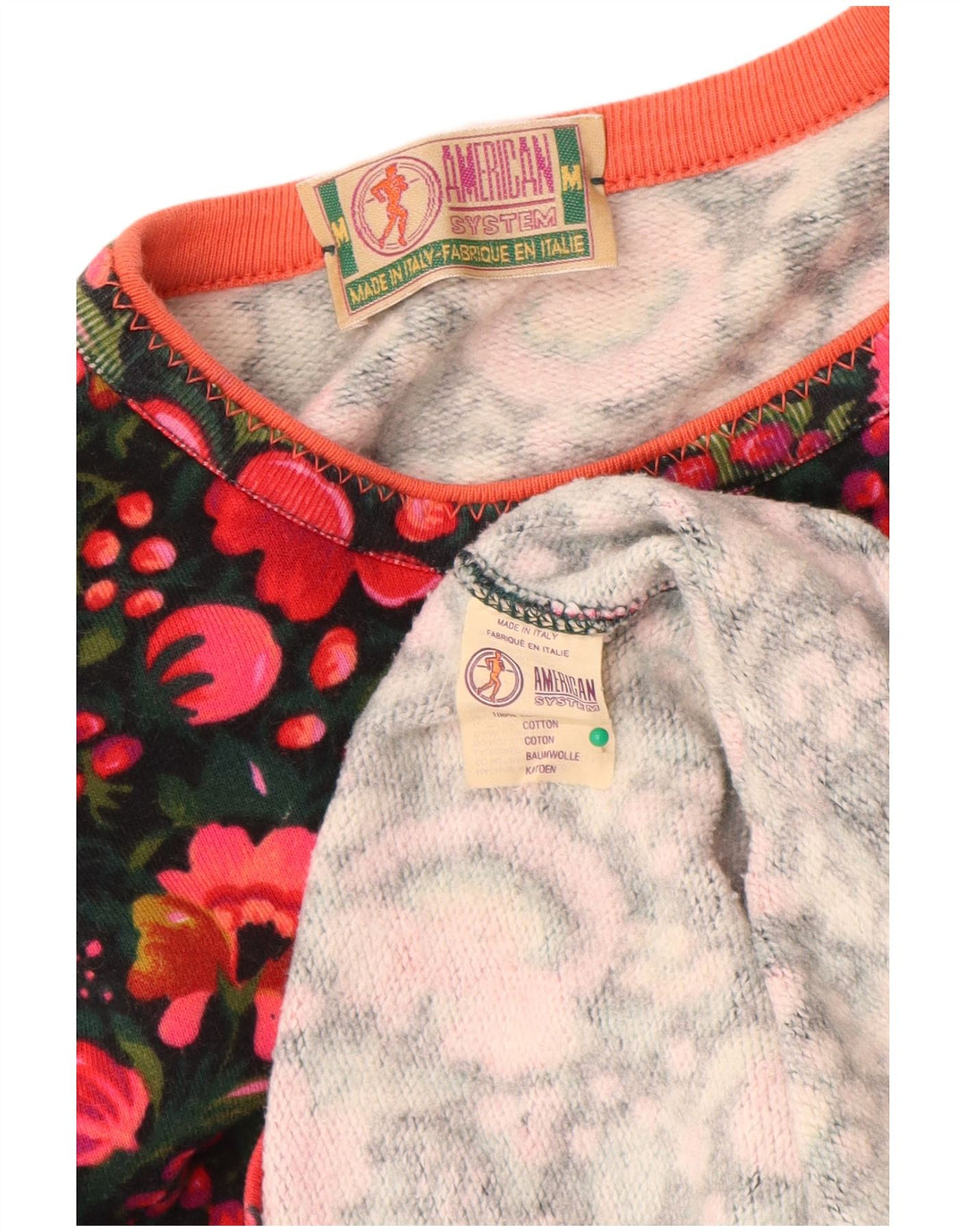 American System Γυναικεία Φούτερ Jumper UK 14 Medium Πολύχρωμο Floral