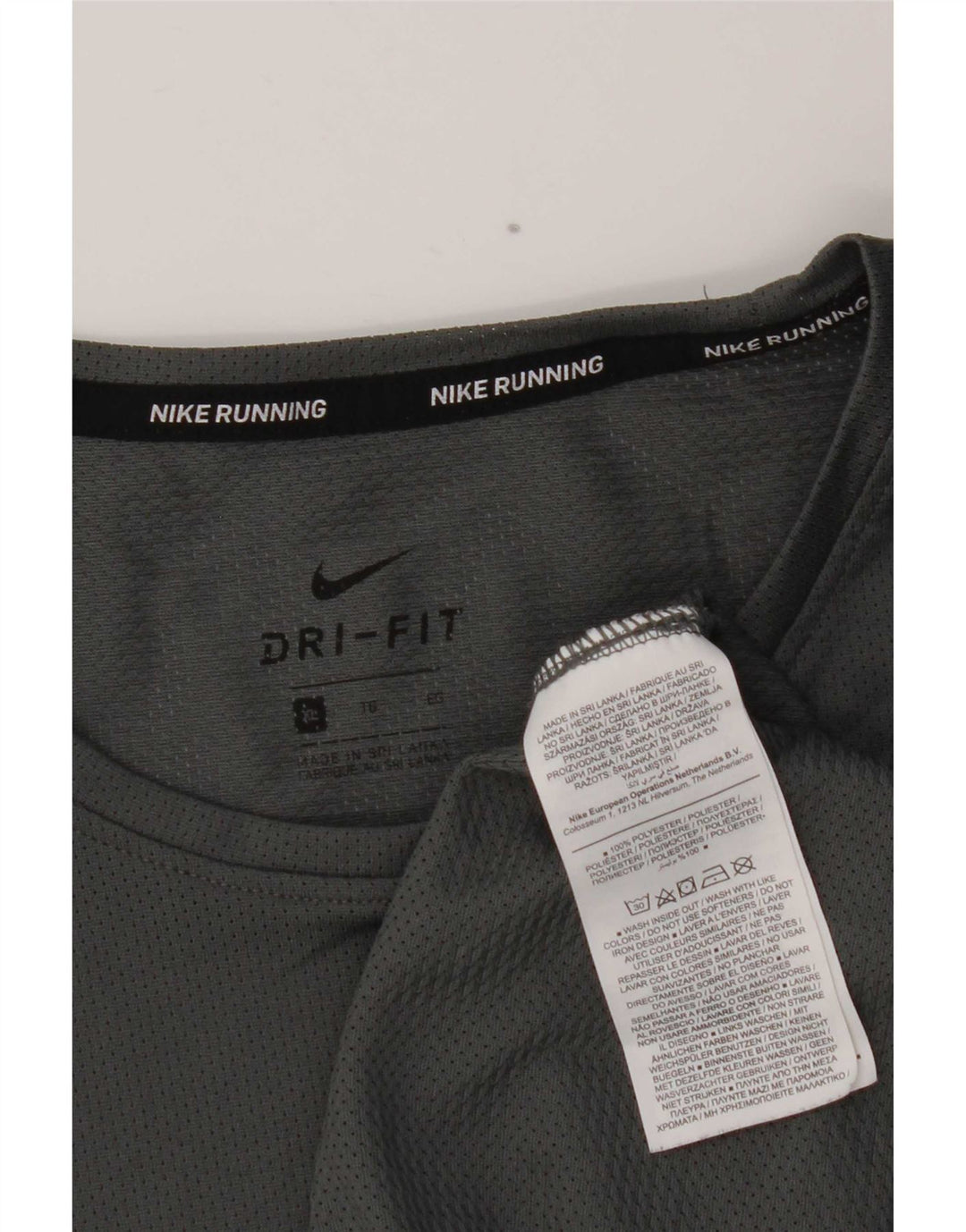 Ανδρικό T-Shirt Nike Dri Fit Top XL Grey Polyester