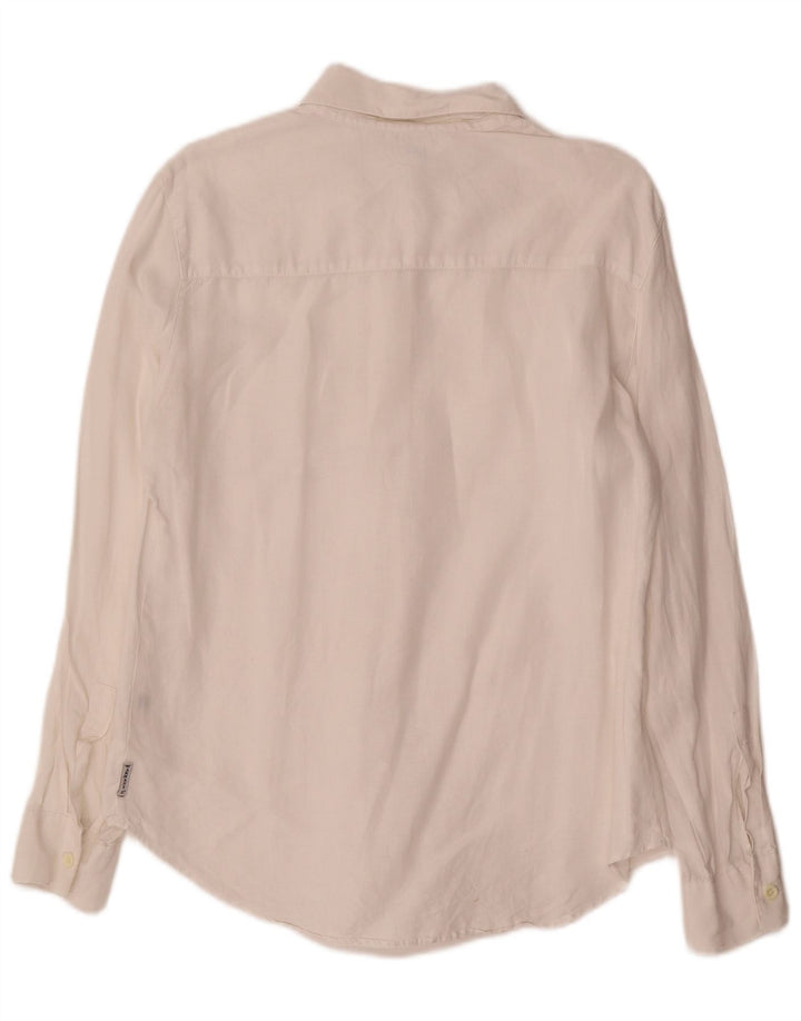 Armani Jeans Γυναικείο πουκάμισο Oversized UK 10 Small White