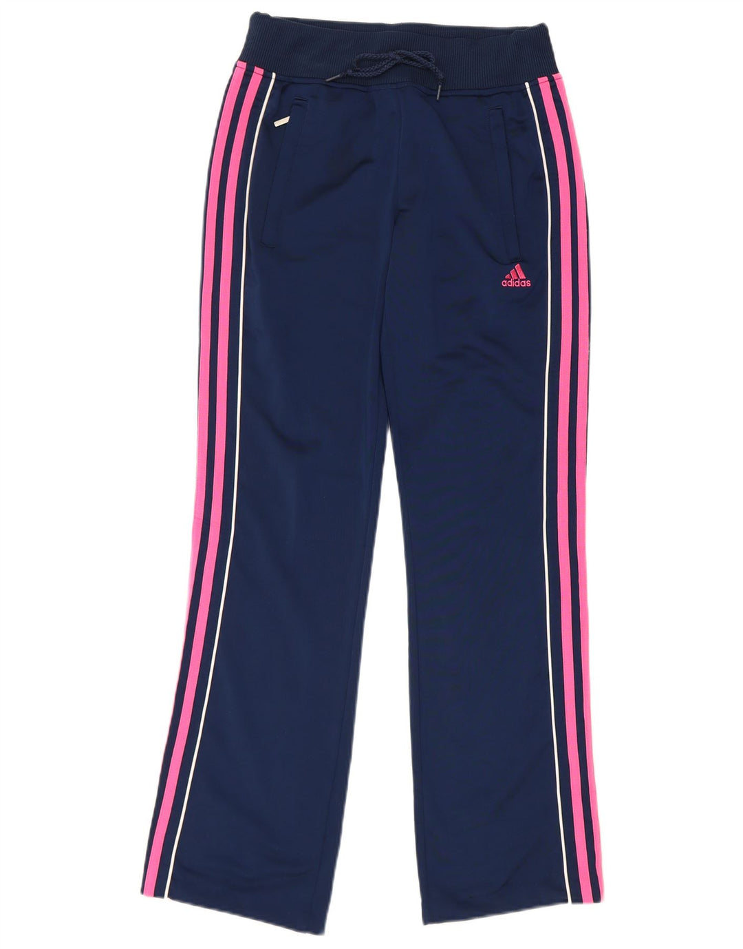 Γυναικεία αθλητική φόρμα Adidas Παντελόνι UK 8 Small Navy Blue Polyester