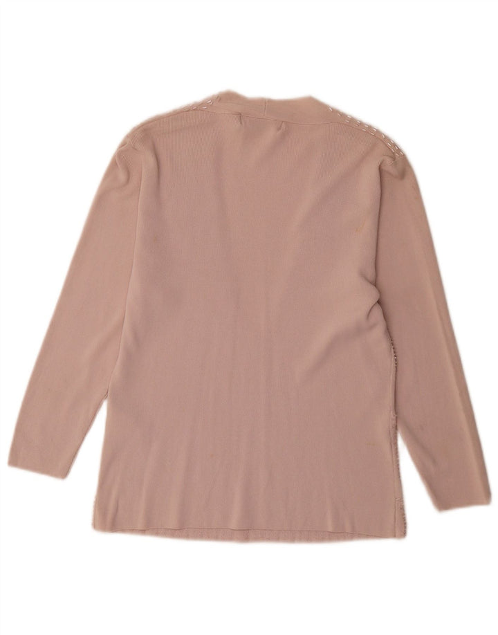 Zara Γυναικεία Μπλούζα Τοπ UK 14 Large Pink Rayon