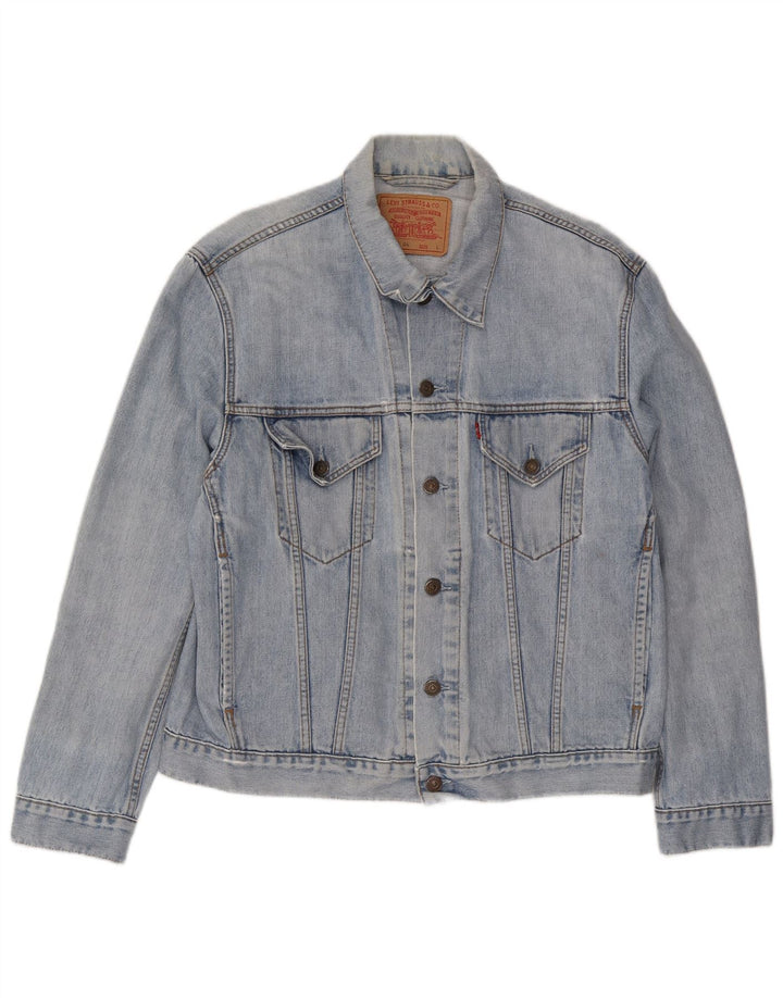 Ανδρικό τζιν μπουφάν Levi's UK 40 μεγάλο μπλε βαμβακερό