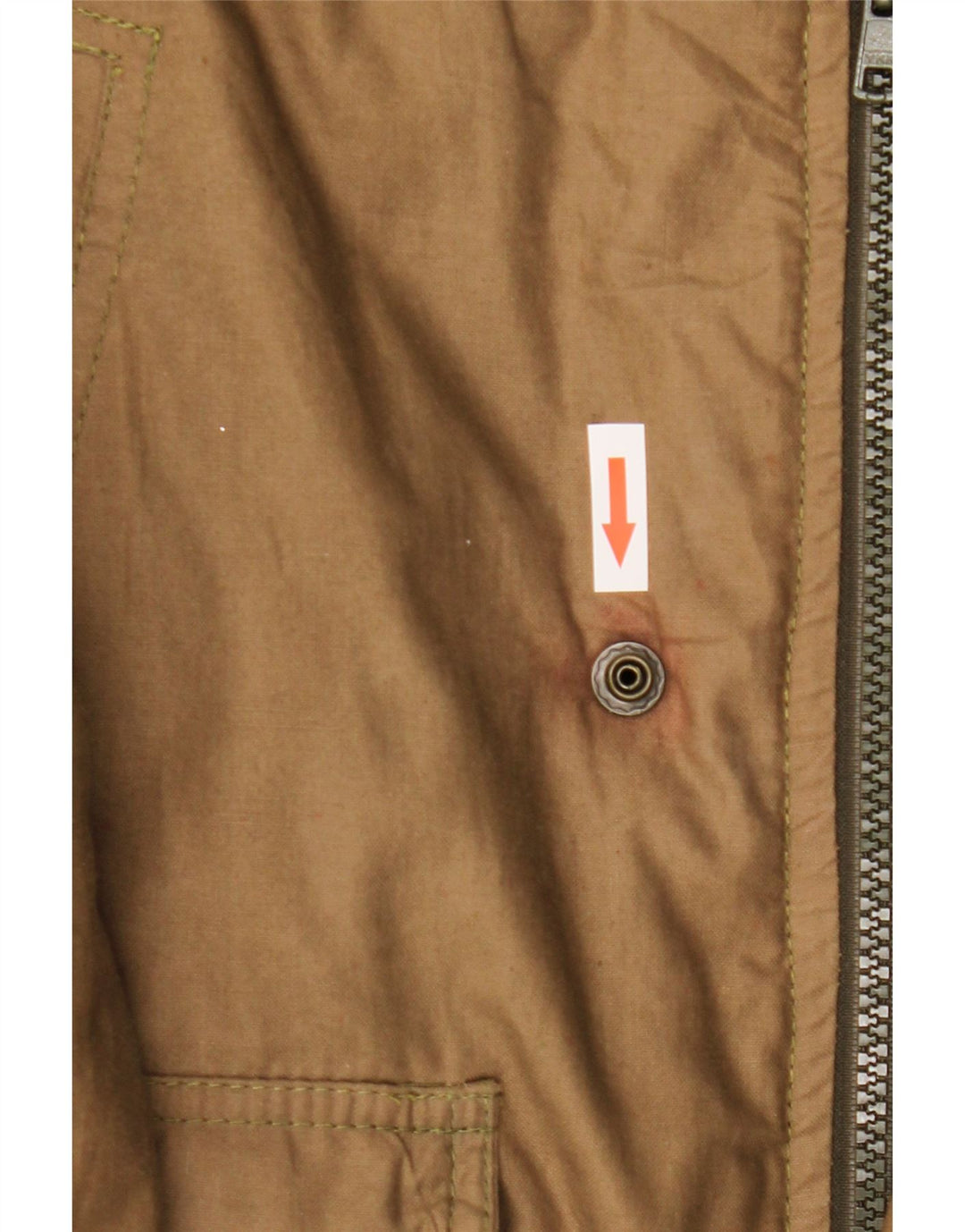 Vintage Ανδρικό μπουφάν με κουκούλα IT 52 XL Χακί