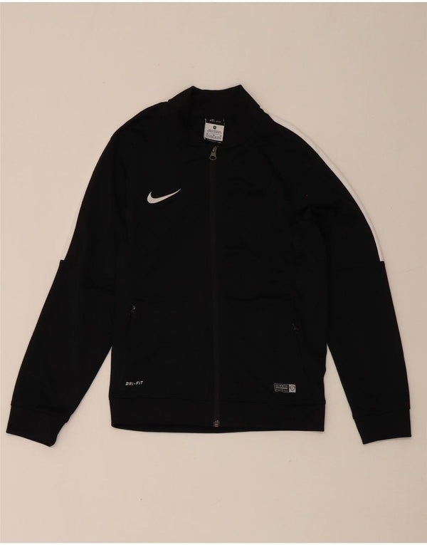 Μπουφάν Nike Boys Dri Fit αθλητική φόρμα 10-11 ετών Medium Black Colourblock