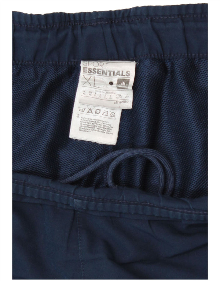 Ανδρικό αθλητικό σορτς Adidas Climalite XL Navy Blue Polyester