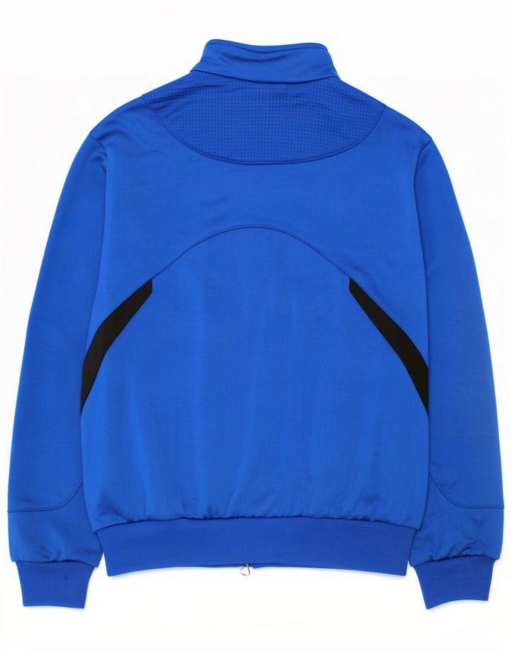 Adidas Boys αθλητική φόρμα Adidas Top Jacket 7-8 Years Blue Colourblock Polyester
