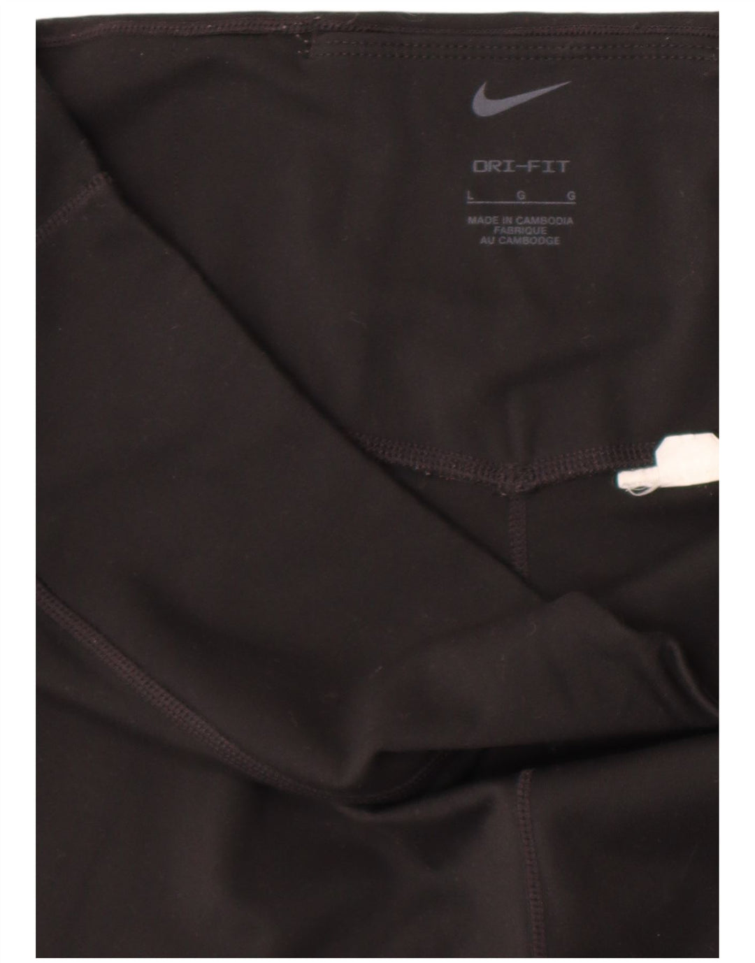 Γυναικεία κολάν Nike Dri Fit Crop UK 14 Large Black