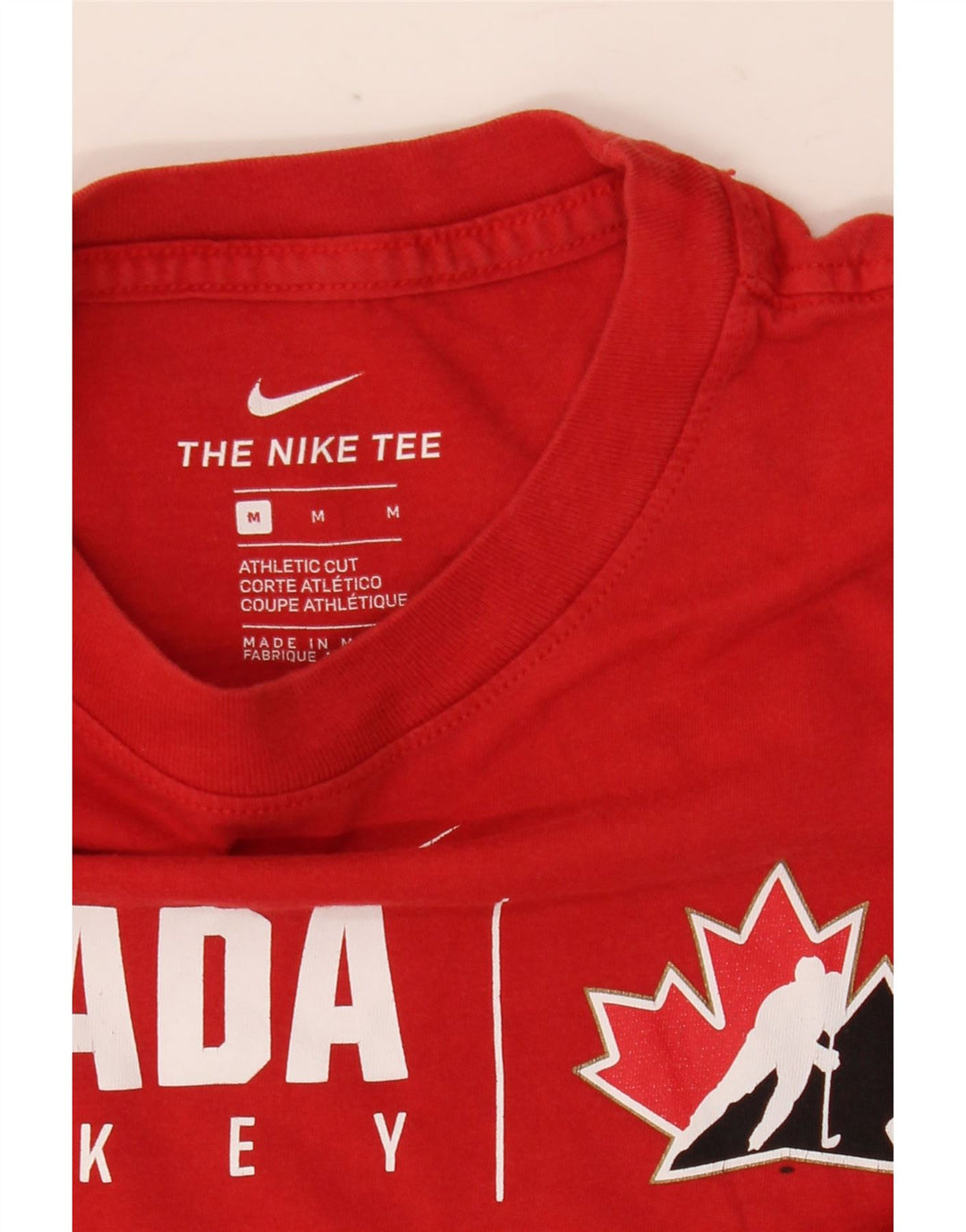Μπλουζάκι Nike Boys Athletic Cut γραφικό τοπ 10-11 ετών Μεσαίο κόκκινο