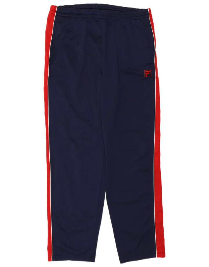Ανδρική φόρμα Fila Παντελόνι IT 52 Large Navy Blue Colorblock Πολυεστέρας