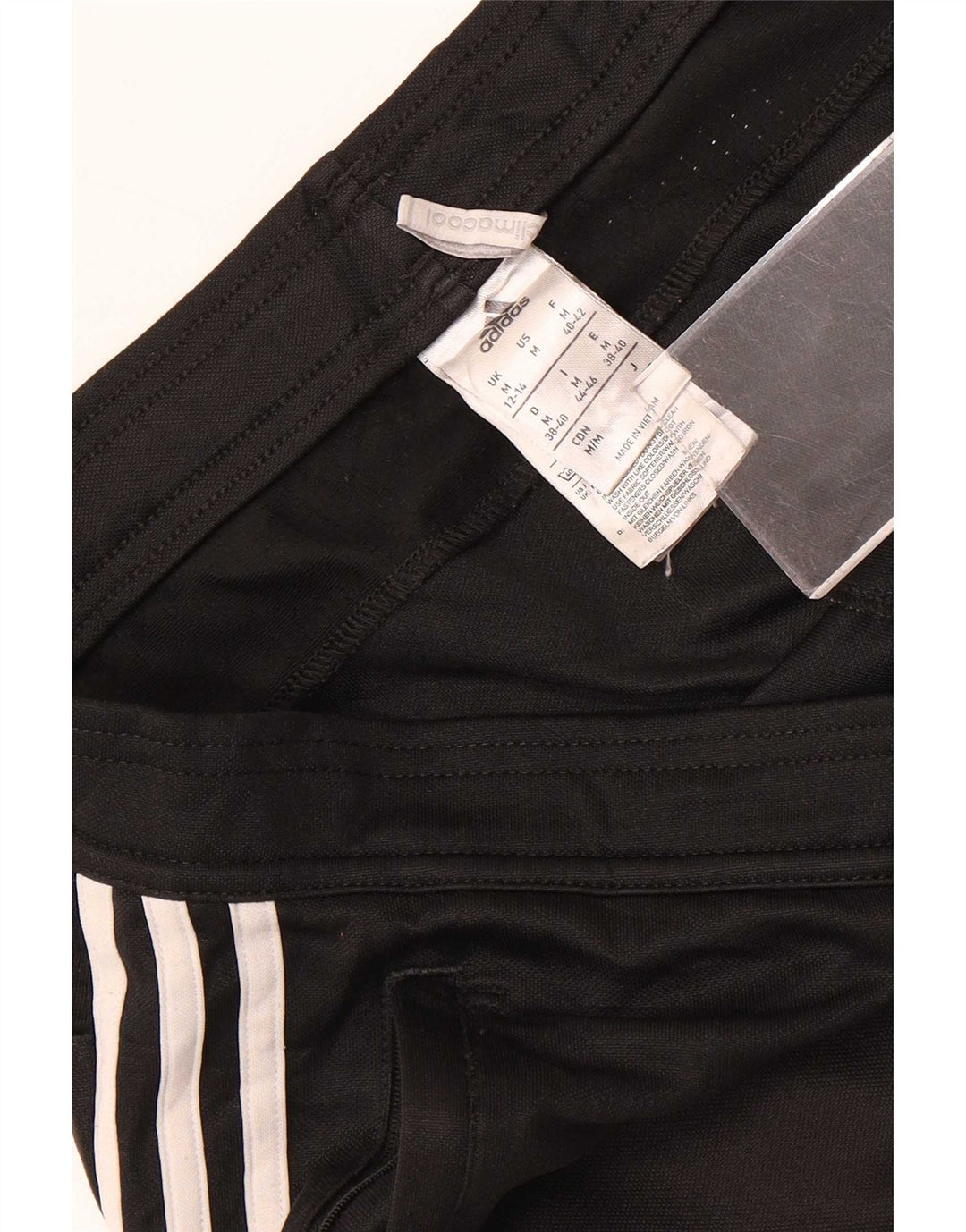Adidas Γυναικεία φόρμα Climacool Παντελόνι UK 12/14 Μεσαίο μαύρο πολυεστέρα
