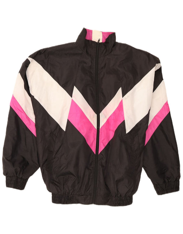 Ανδρική φόρμα Vintage Top Jacket XL Μαύρο Colourblock Πολυεστέρας