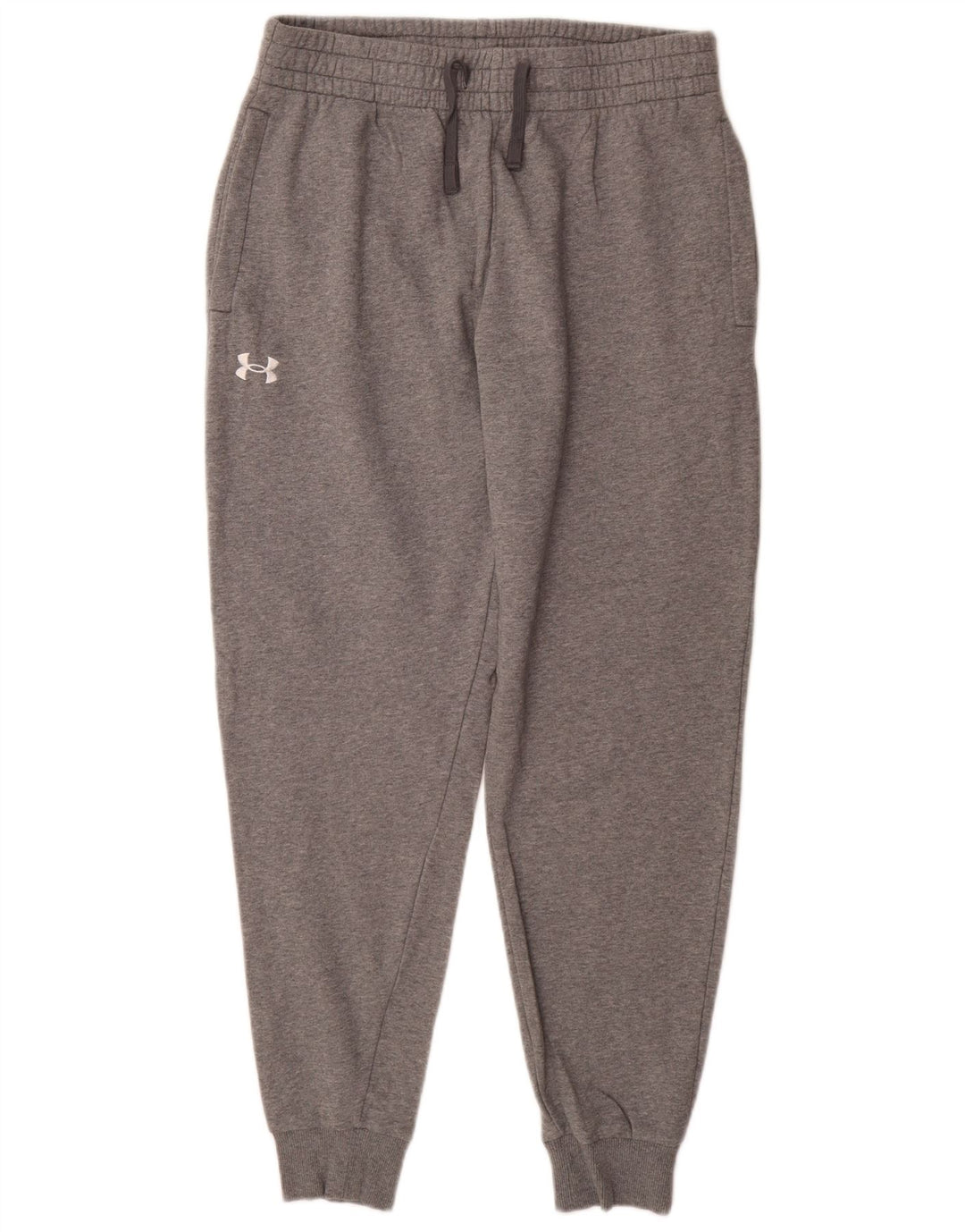 UNDER ARMOR Γυναικεία αθλητική φόρμα παντελόνι Joggers UK 14 μεγάλο γκρι βαμβακερό