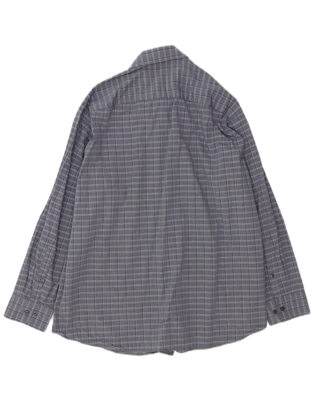 Ανδρικό πουκάμισο Calvin Klein Regular Fit Size 17 XL Grey Check Cotton