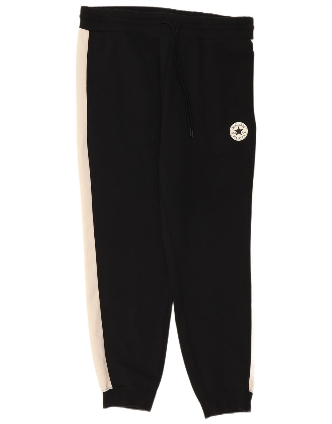 Ανδρική αθλητική φόρμα Converse Παντελόνι Joggers Μεσαίο Μαύρο Colourblock Πολυεστέρας