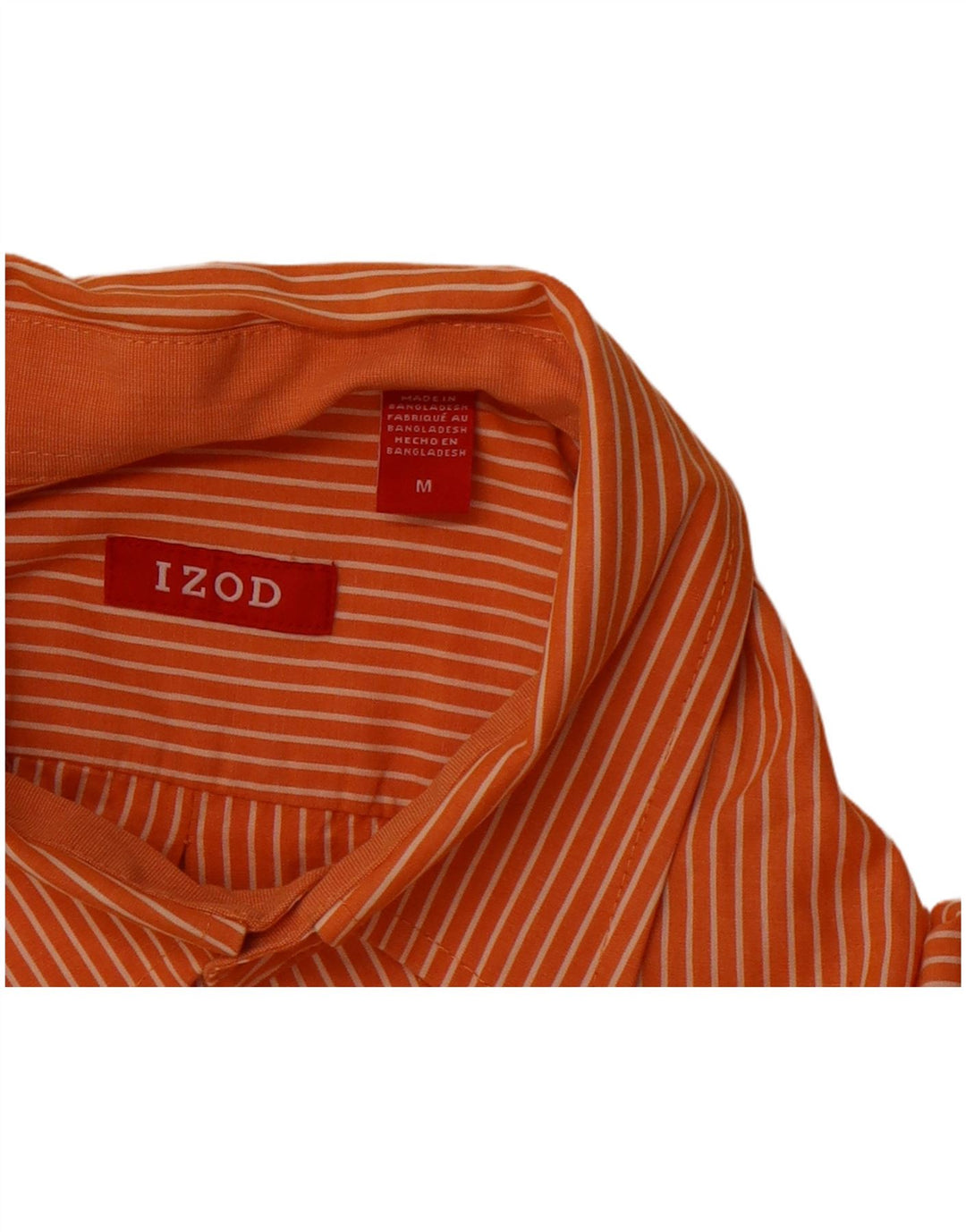 Ανδρικό πουκάμισο Izod με μεσαίο πορτοκαλί pinstripe