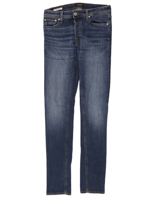 Jack & Jones Ανδρικό Τζιν GLENN Slim W31 L34 Μπλε βαμβακερό