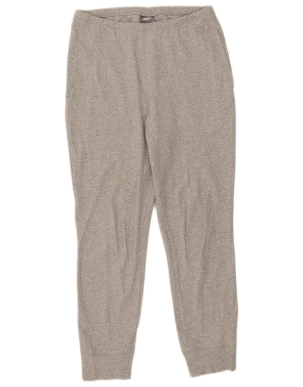 Puma Γυναικεία φόρμα παντελόνι Joggers UK 14 Medium Grey Flecked