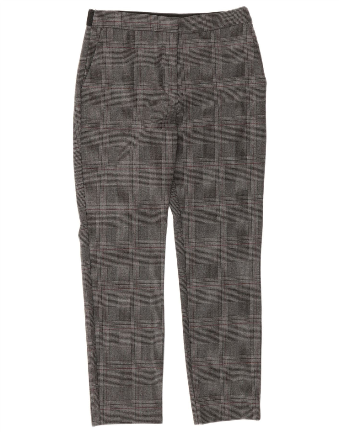 Zara Γυναικείο παντελόνι Chino Slim Fit Medium W28 L27 Grey Houndstooth