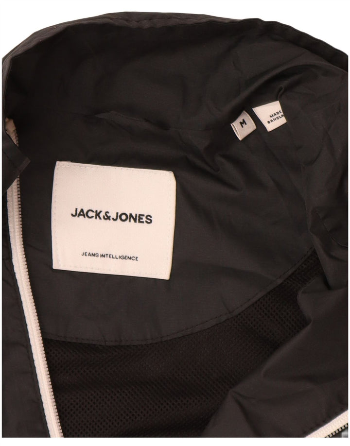 Jack & Jones Ανδρική αθλητική φόρμα Top Jacket Μεσαίο Μαύρο Πολυεστέρα