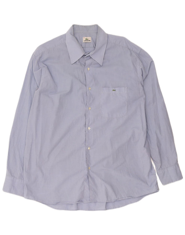 Ανδρικό πουκάμισο Lacoste νούμερο 46 2XL Μπλε