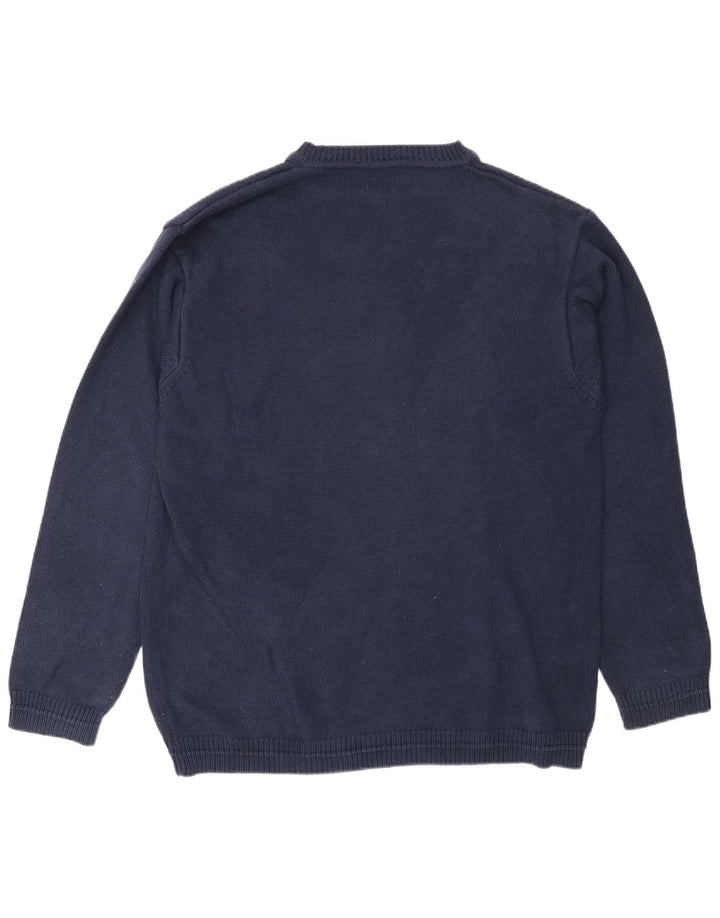 Ανδρικό πουλόβερ Avirex Crew Neck Jumper XL Navy Blue