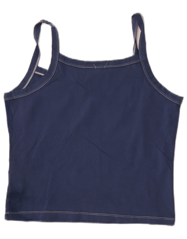 North Sails Γυναικεία γραφικά Cami Top UK 14 Large Navy Blue Cotton